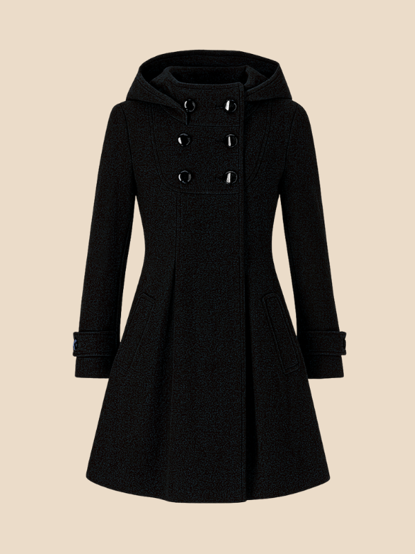 Anna | Women’s A-Line Hooded Coat