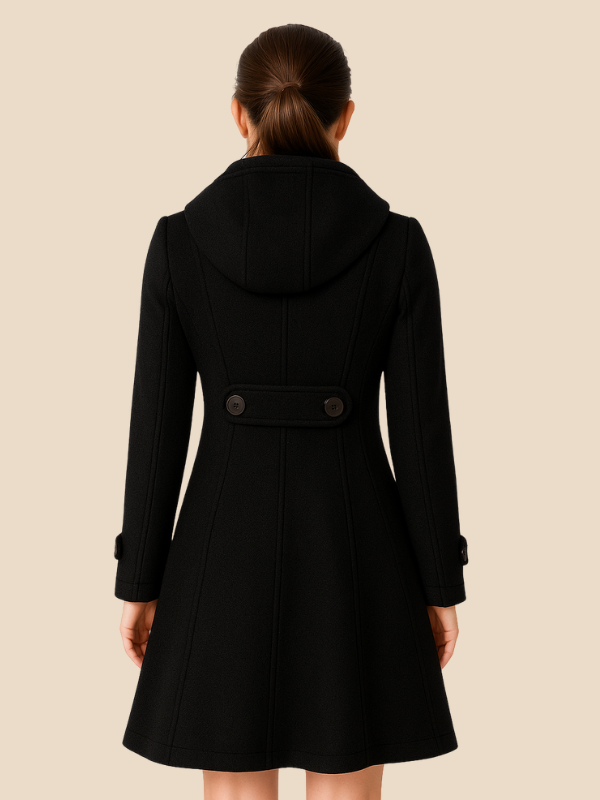 Anna | Women’s A-Line Hooded Coat