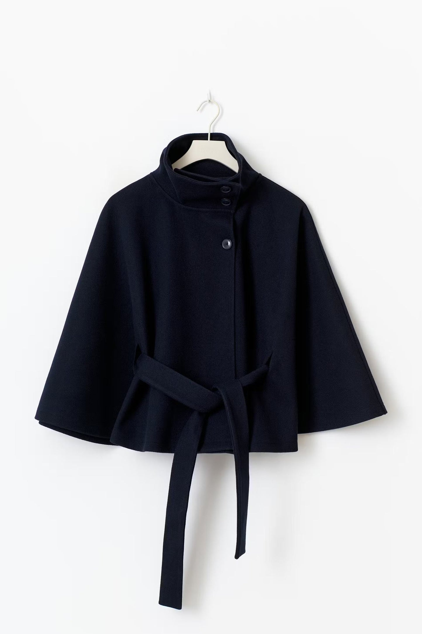 Aurora Wrap | Women’s Belted High-Neck Coat