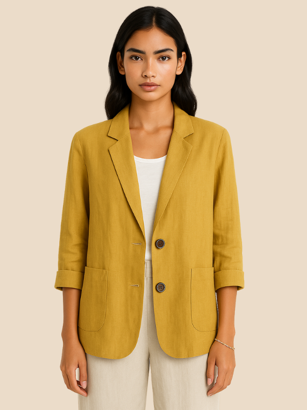 Stella | Linen Casual Blazer
