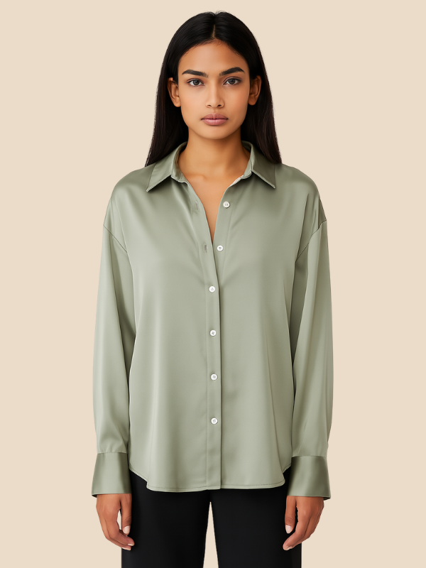 Sydney | Women’s Silk Long-Sleeve Blouse