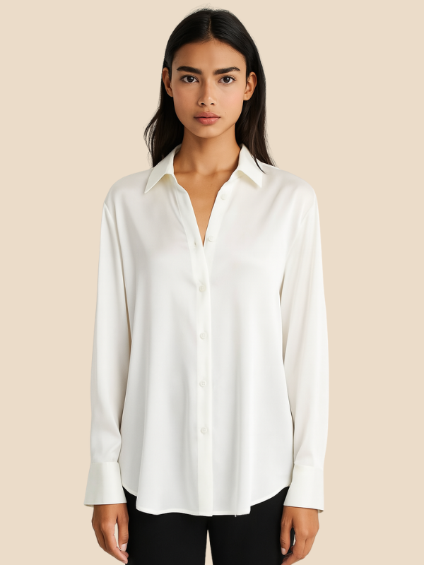 Sydney | Women’s Silk Long-Sleeve Blouse
