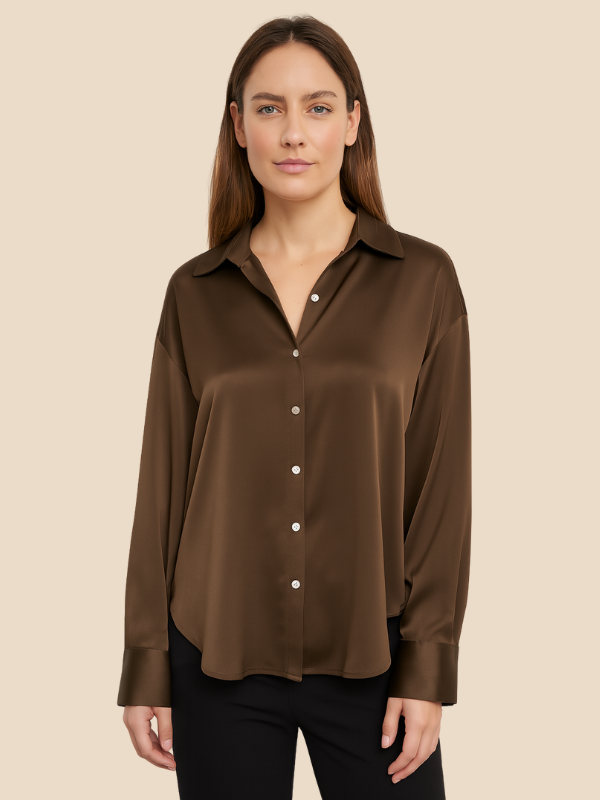 Sydney | Women’s Silk Long-Sleeve Blouse