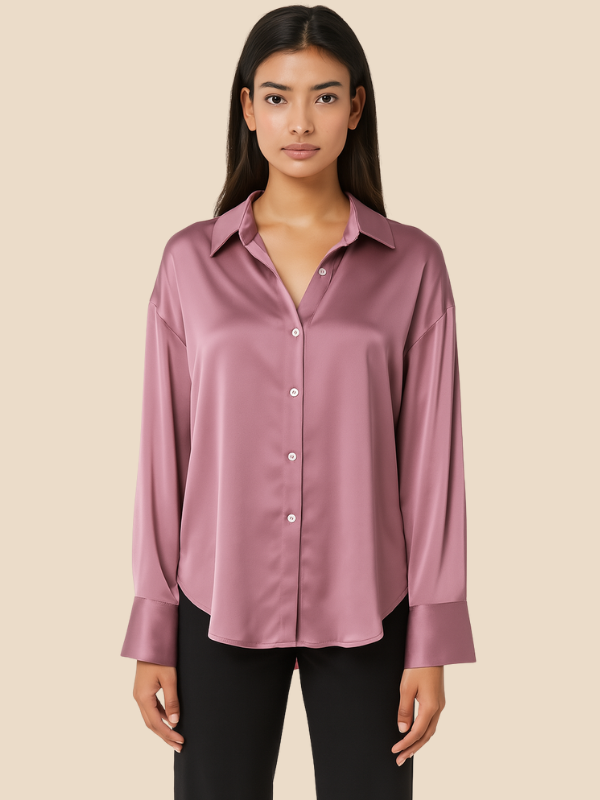 Sydney | Women’s Silk Long-Sleeve Blouse
