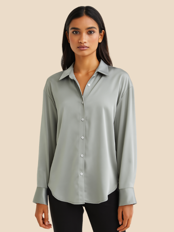 Sydney | Women’s Silk Long-Sleeve Blouse
