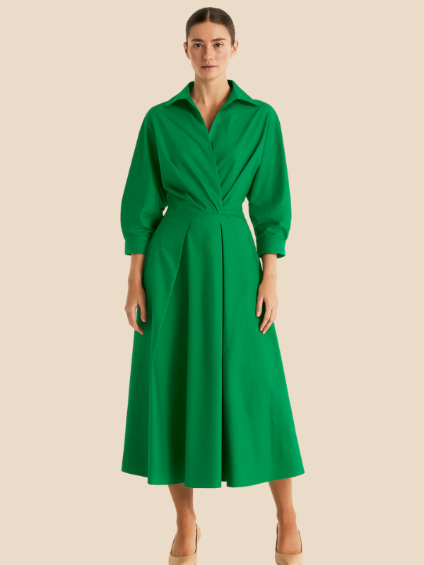 Karina | Women’s Collared Shirt Dress