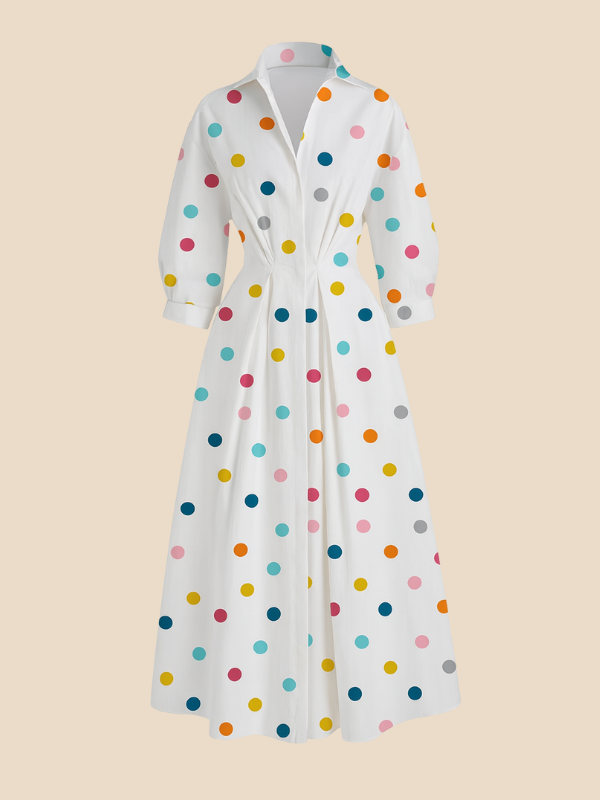 Karina | Women’s Collared Shirt Dress