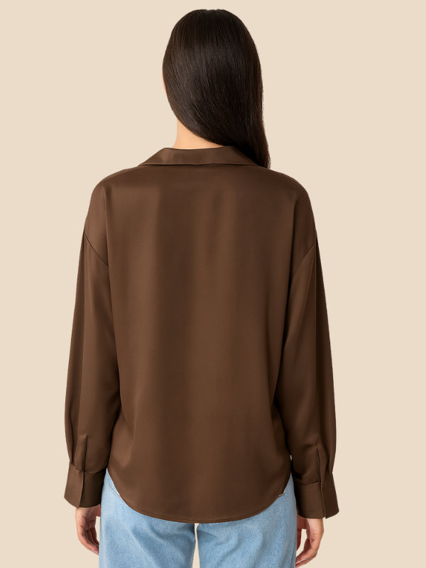 Sydney | Women’s Silk Long-Sleeve Blouse