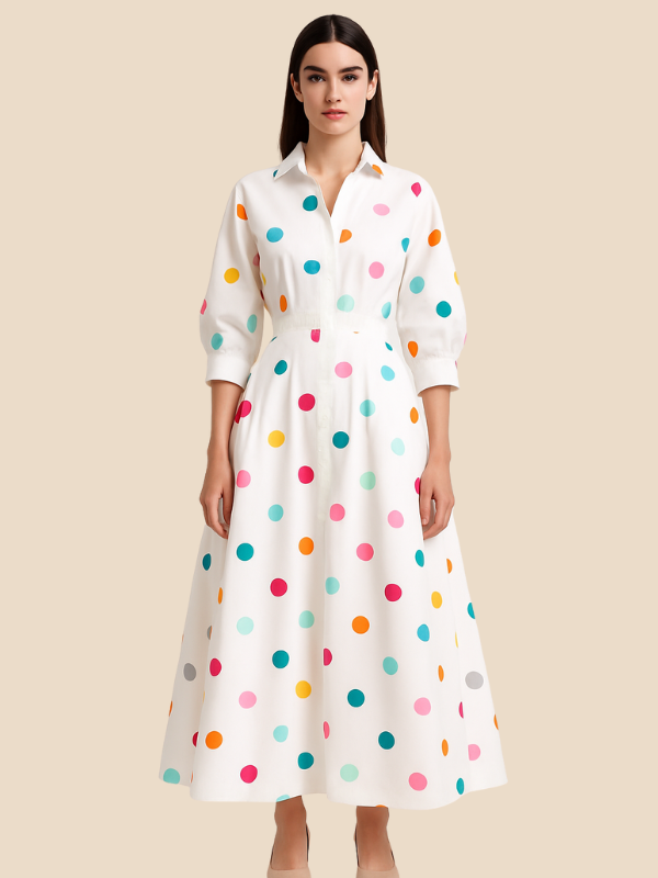 Karina | Women’s Collared Shirt Dress