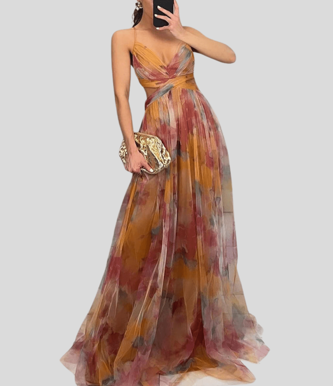 Isadora | Charming Floral Maxi Dress