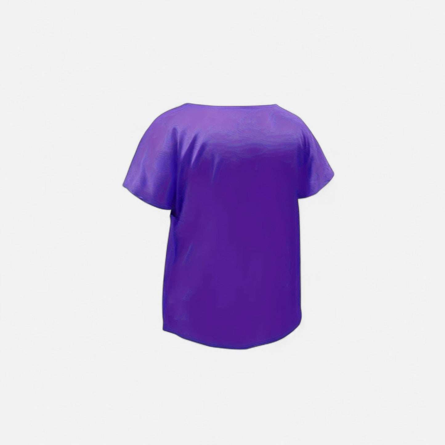 Quelloria | Women’s Satin Blouse – Short Sleeve Classic