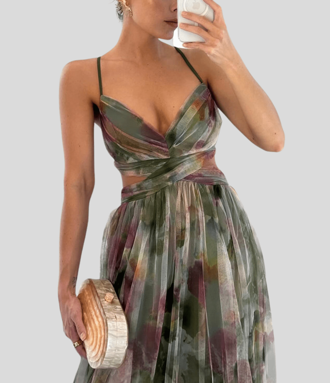 Isadora | Charming Floral Maxi Dress