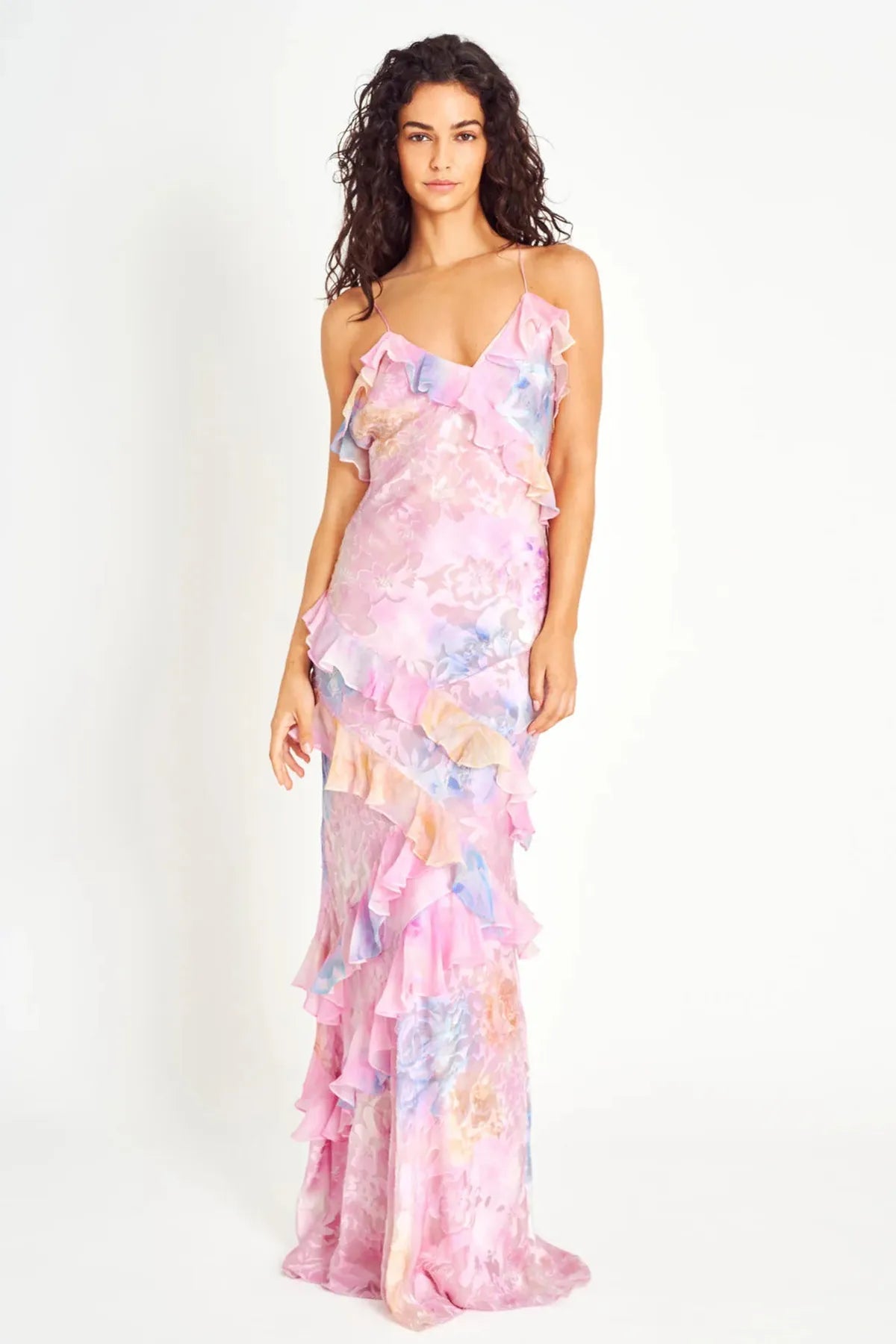 Marielle | Women’s Ruffle Maxi Dress