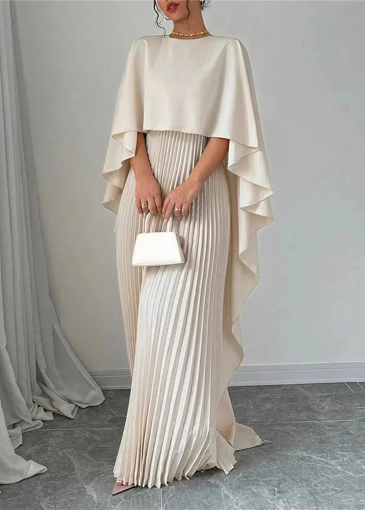 Celeste | Women’s Pleated Maxi Dress