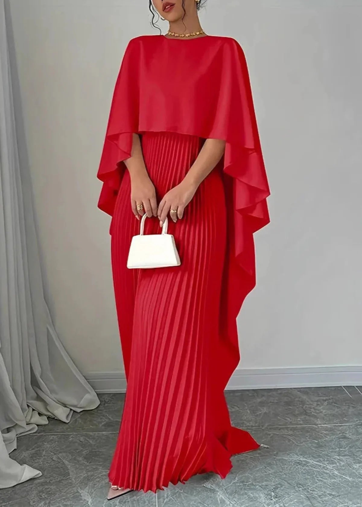 Celeste | Women’s Pleated Maxi Dress