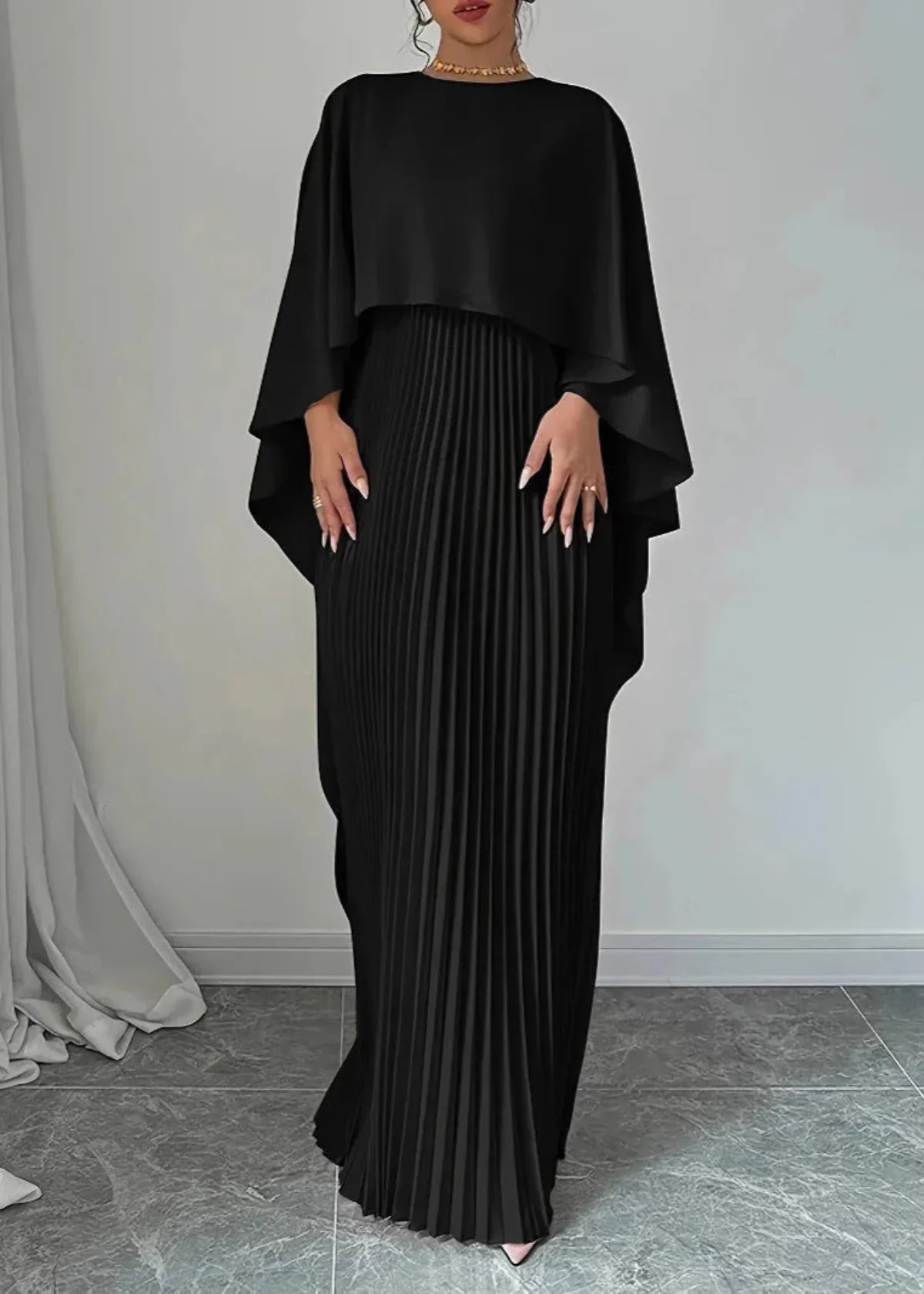 Celeste | Women’s Pleated Maxi Dress