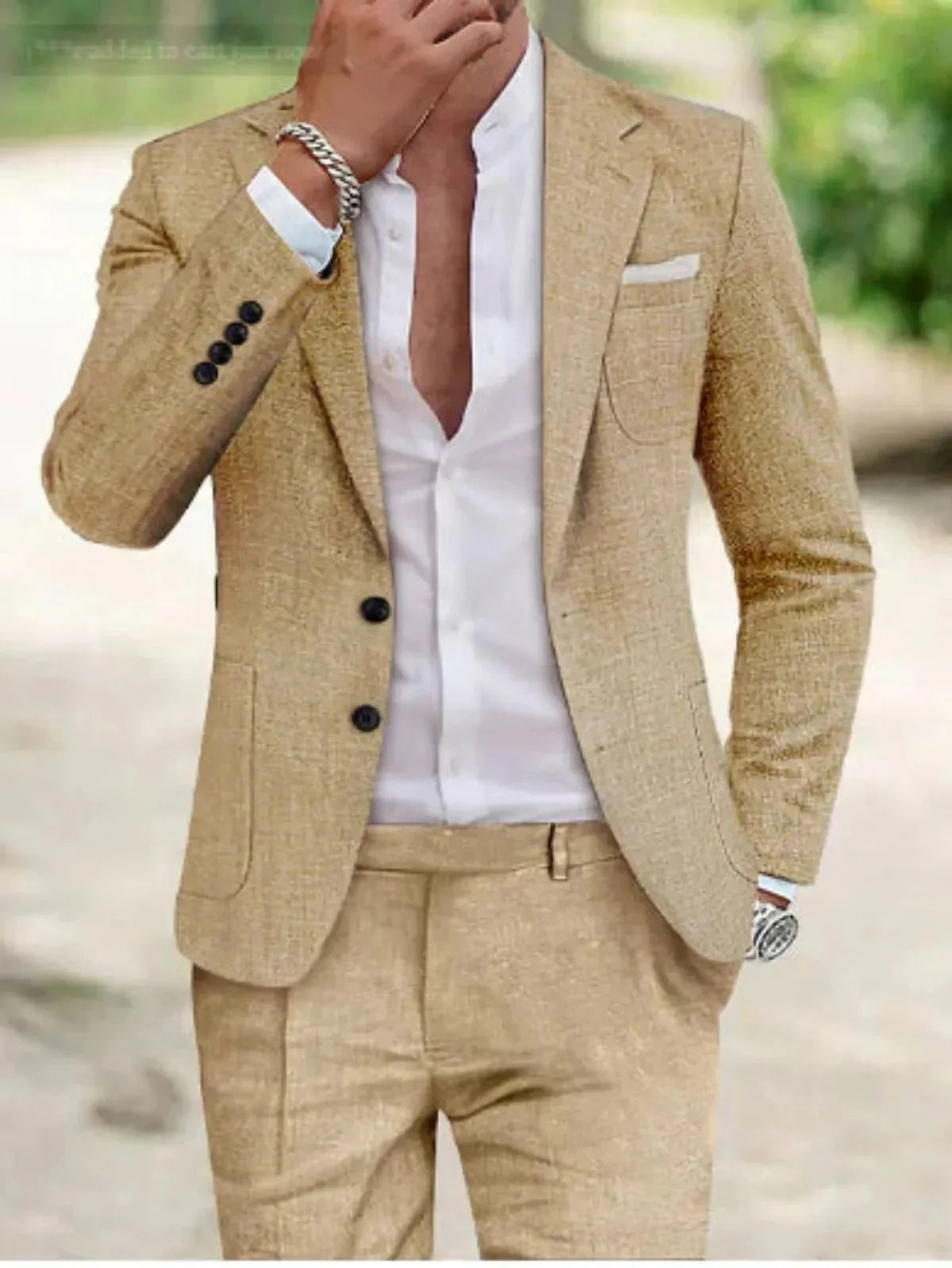 Hugo | Men’s Lightweight Linen Suit