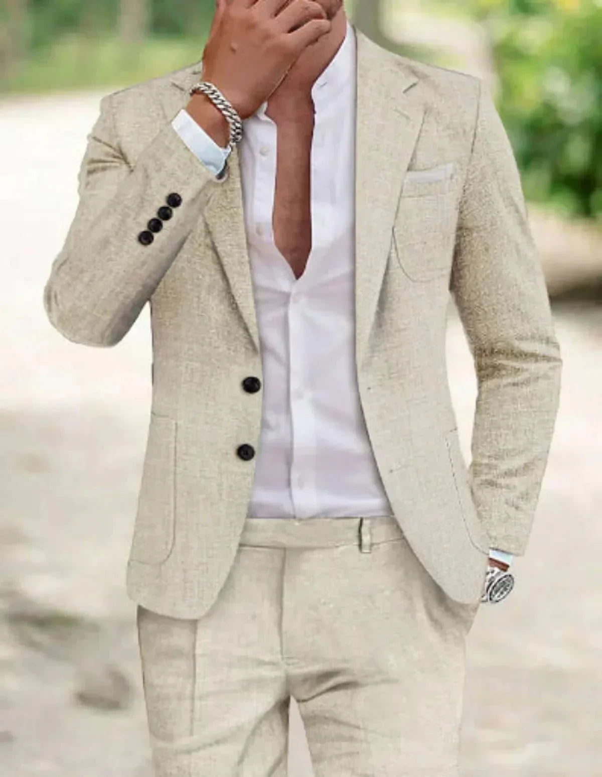 Hugo | Men’s Lightweight Linen Suit