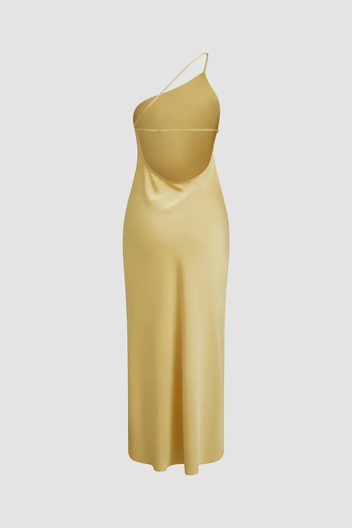 Amara | Satin Backless Maxi Dress