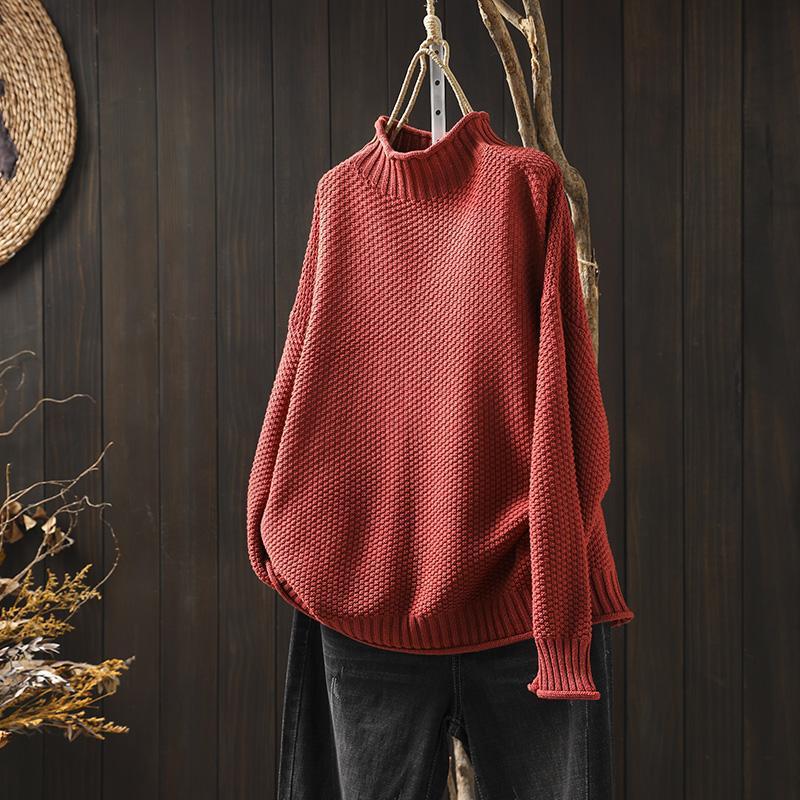 Elise | Oversized Waffle Knit Sweater