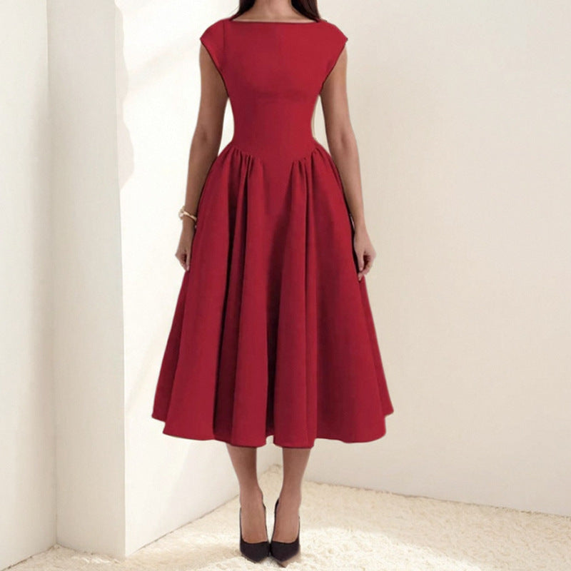 adele midi dress Adele Plum Purple Midi Dress