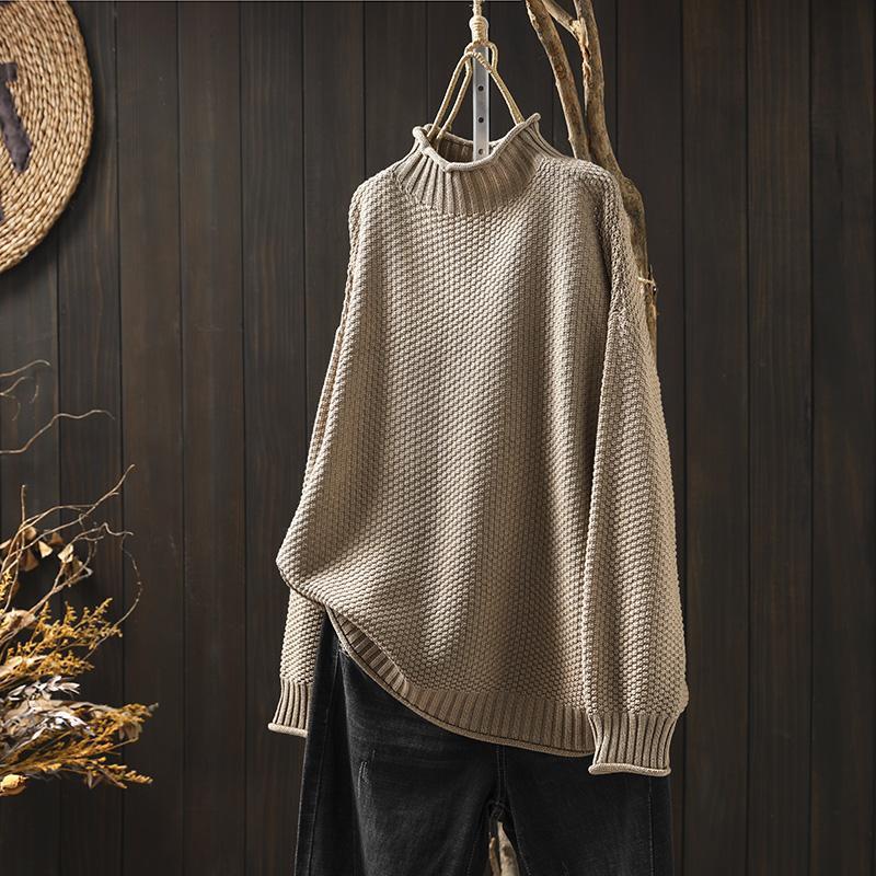 Elise | Oversized Waffle Knit Sweater