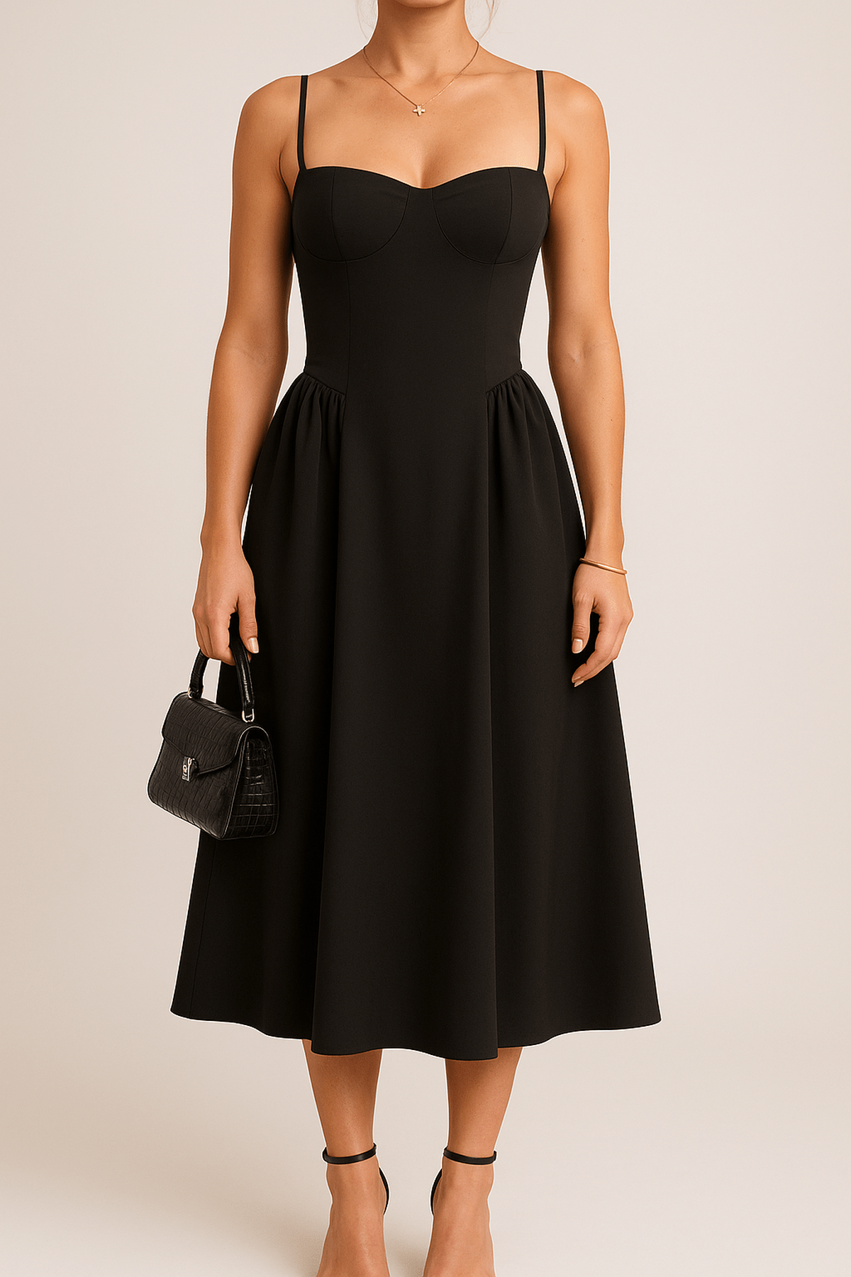 Selene | Women’s Sweetheart Midaxi Dress