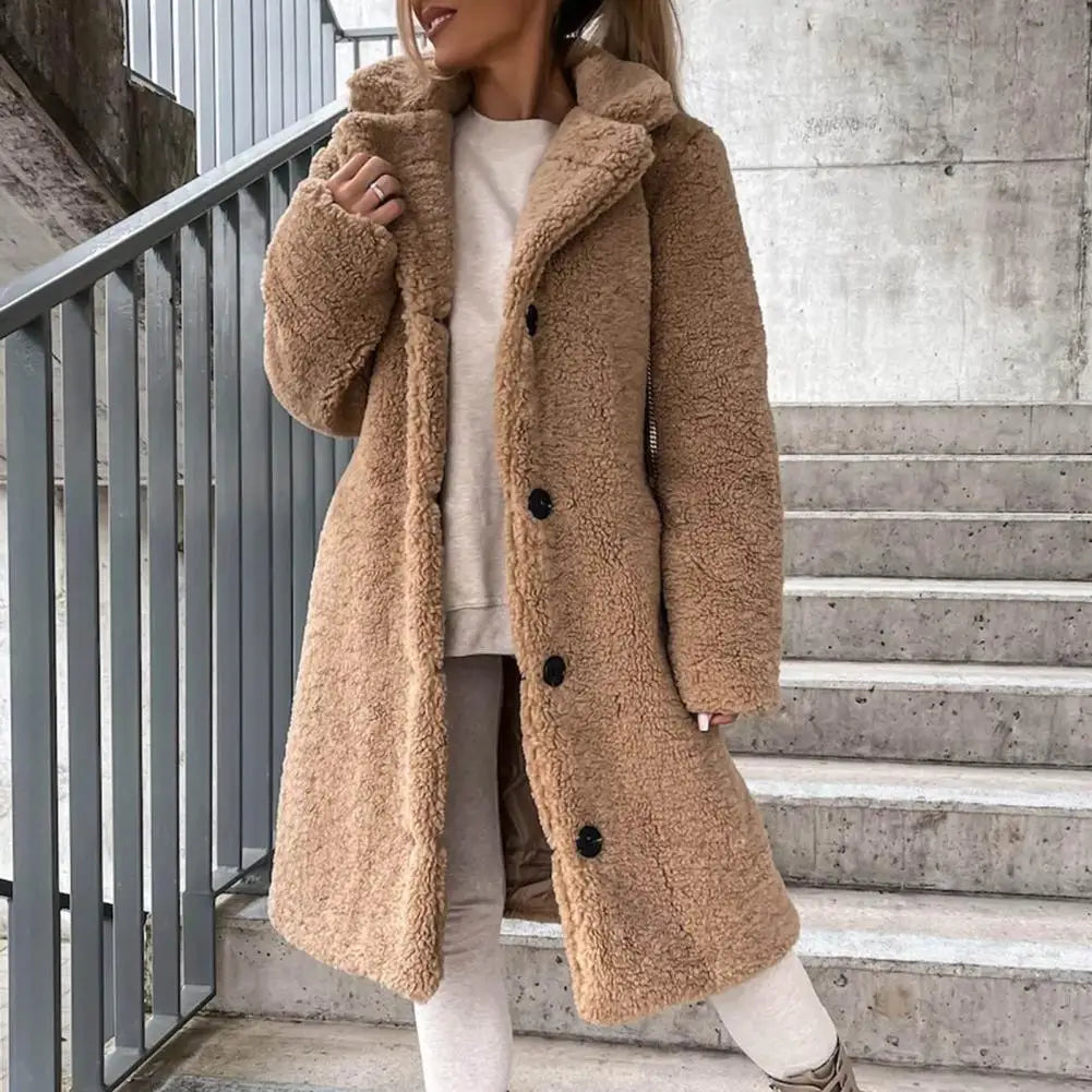 Orlise | Women’s Longline Teddy Coat