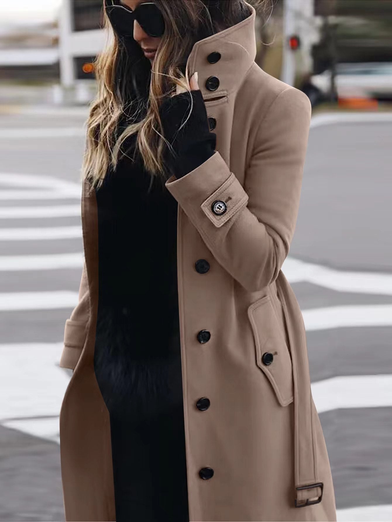 Isabella | Women’s Long Single-Breasted Coat
