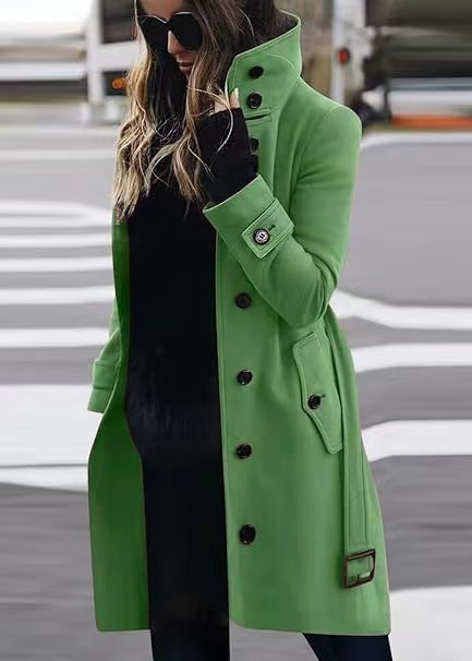 Isabella | Women’s Long Single-Breasted Coat
