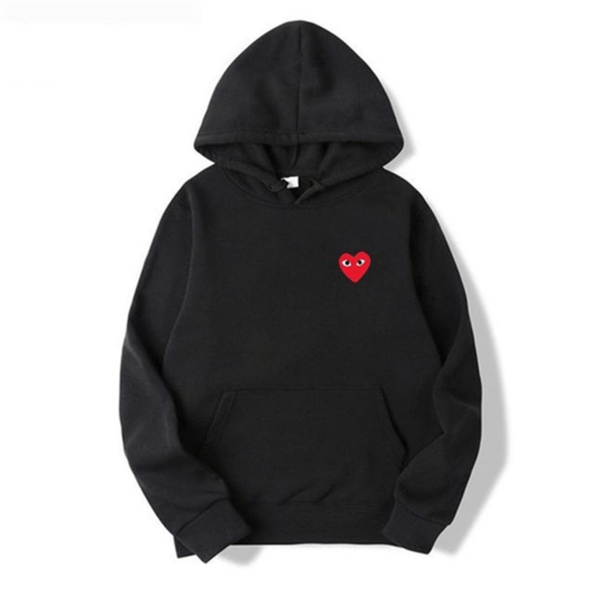 Amora | Unisex Cotton Heart-Logo Hoodie