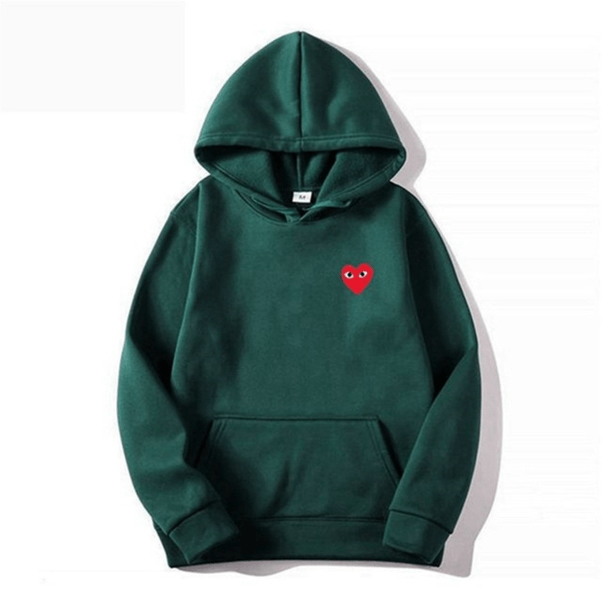 Amora | Unisex Cotton Heart-Logo Hoodie