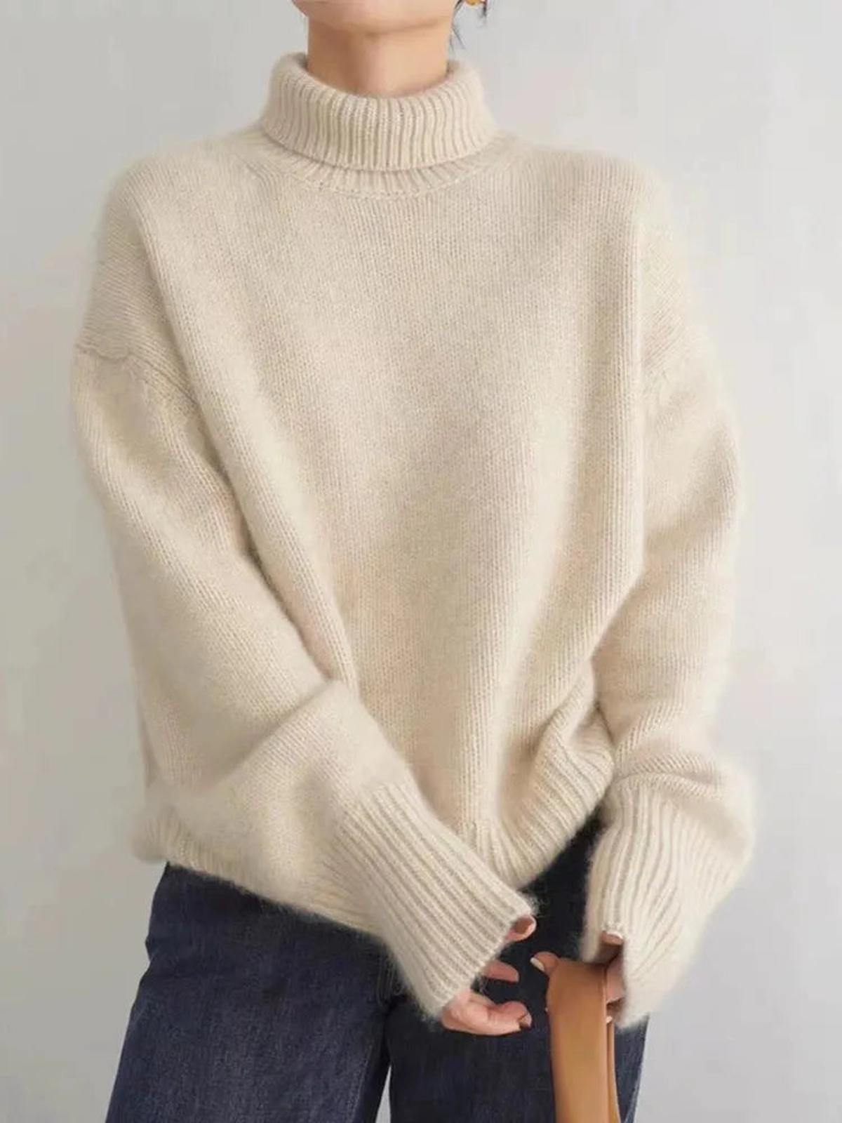 Aurora | Women’s Luxury Cashmere Turtleneck Sweater