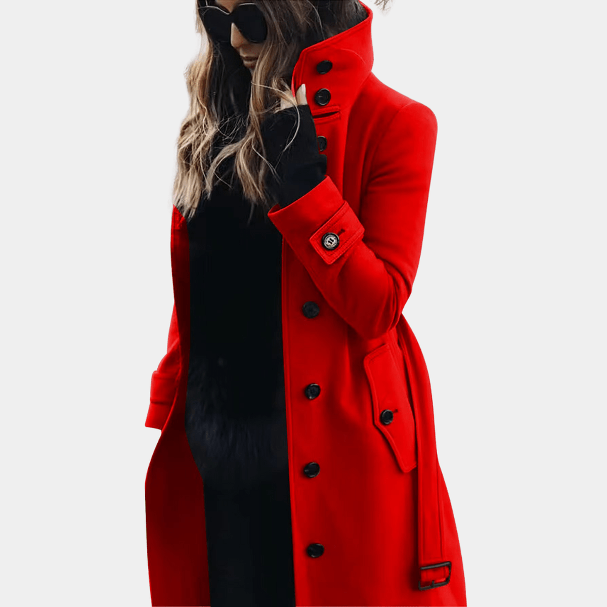 Amara | Women’s Classic Tailored Trench Coat