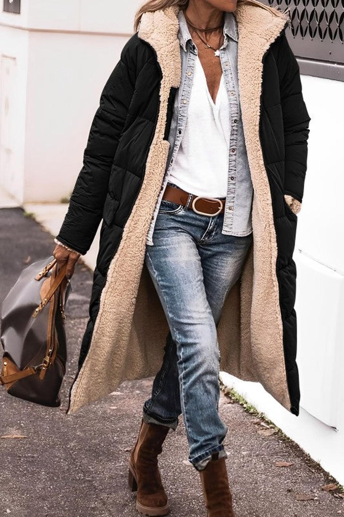 Aurora | Women’s Reversible Long Winter Coat