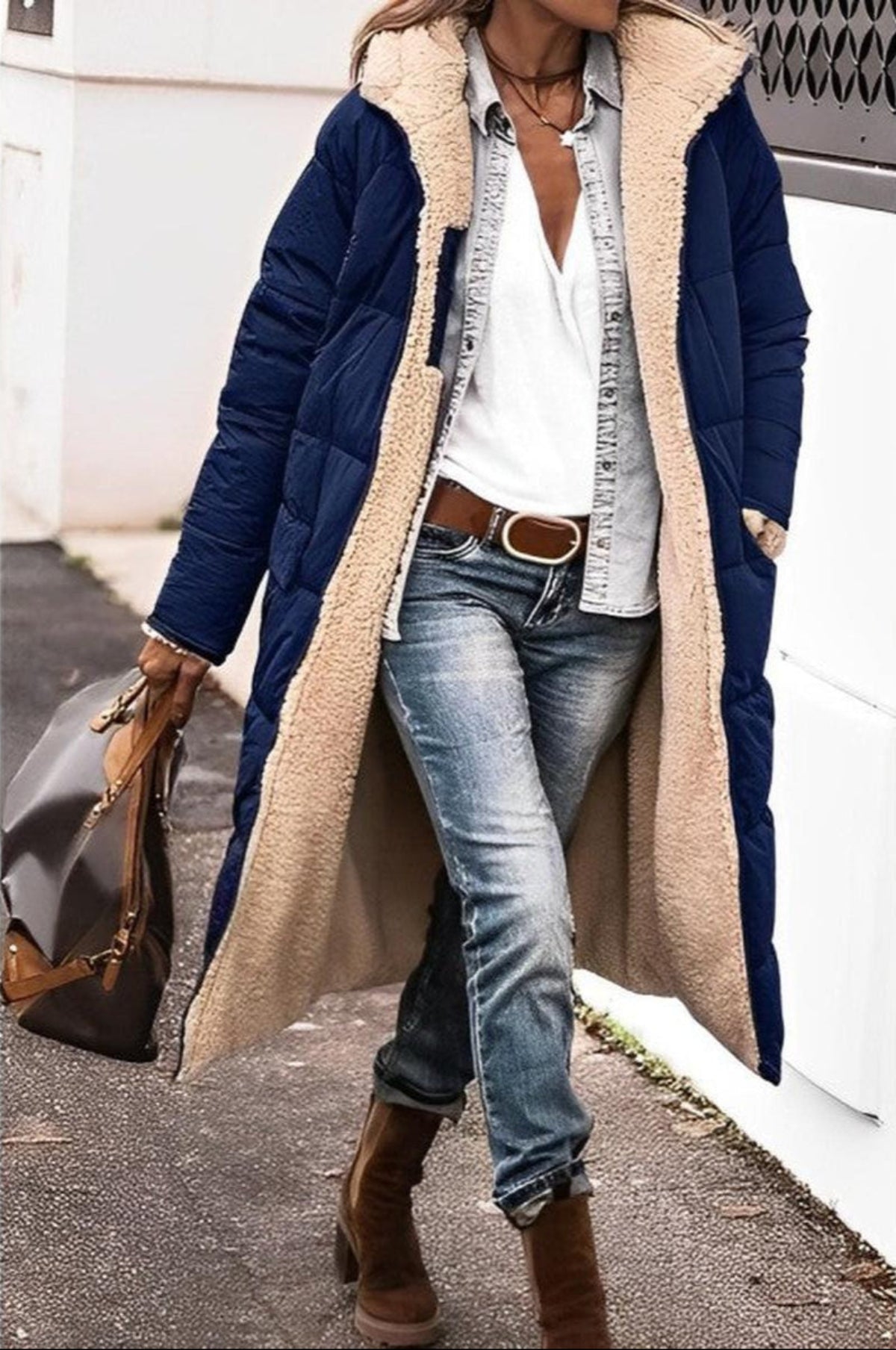 Aurora | Women’s Reversible Long Winter Coat
