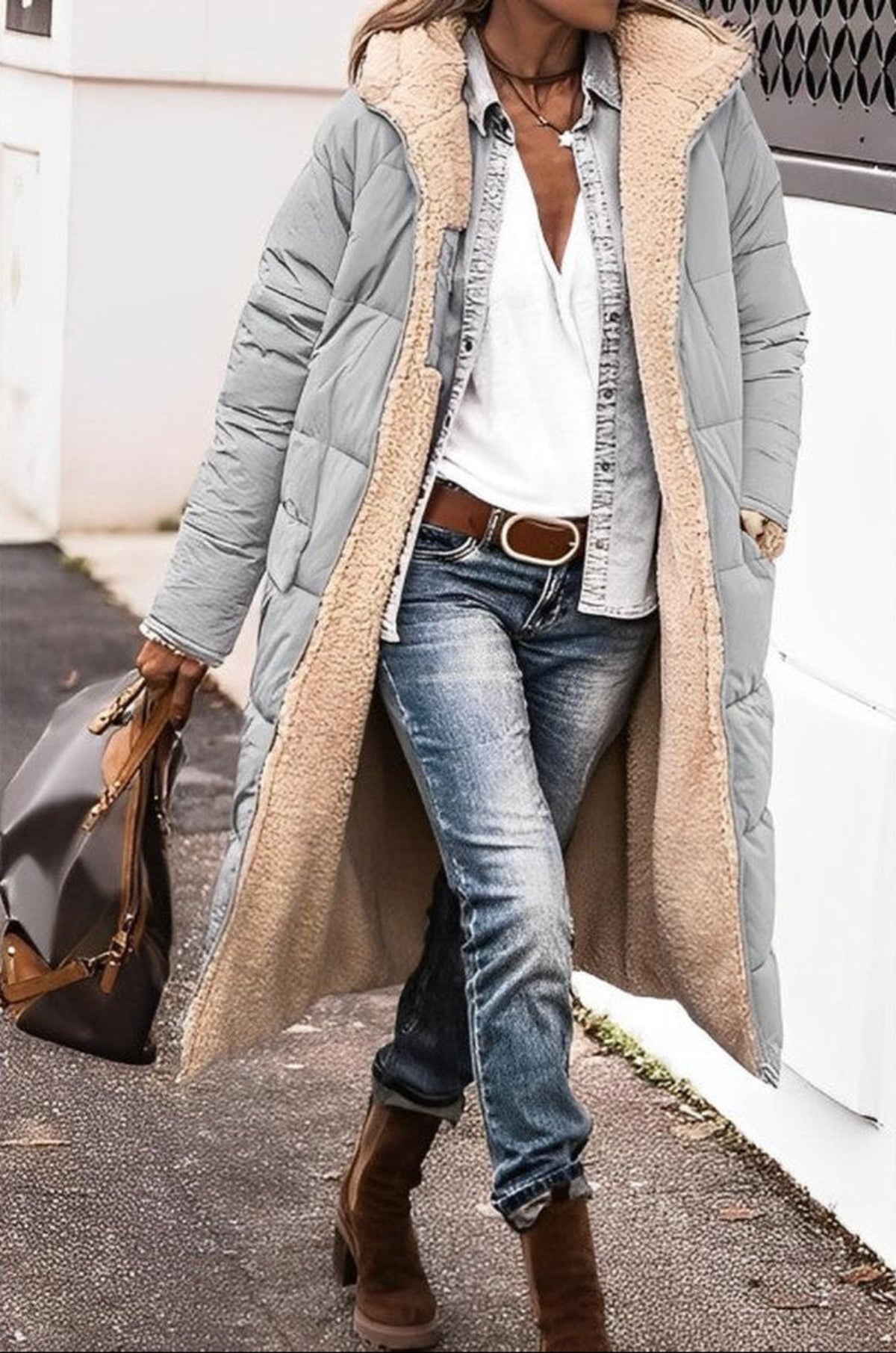 Aurora | Women’s Reversible Long Winter Coat