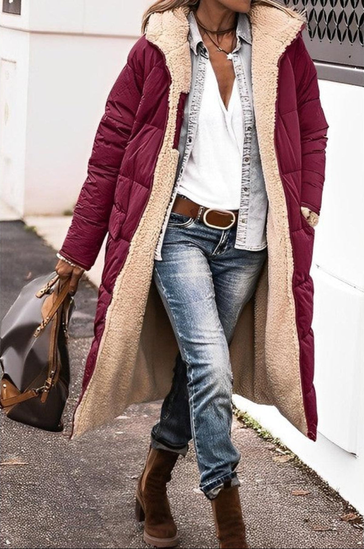 Aurora | Women’s Reversible Long Winter Coat