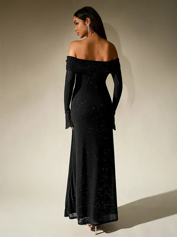 Evoria | Women’s Off-Shoulder Evening Gown