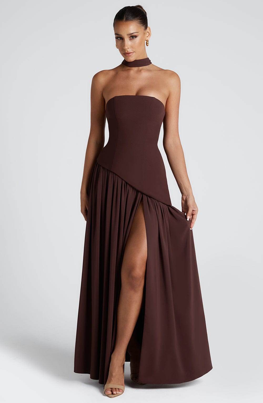 Raina | Crimson Allure Dress