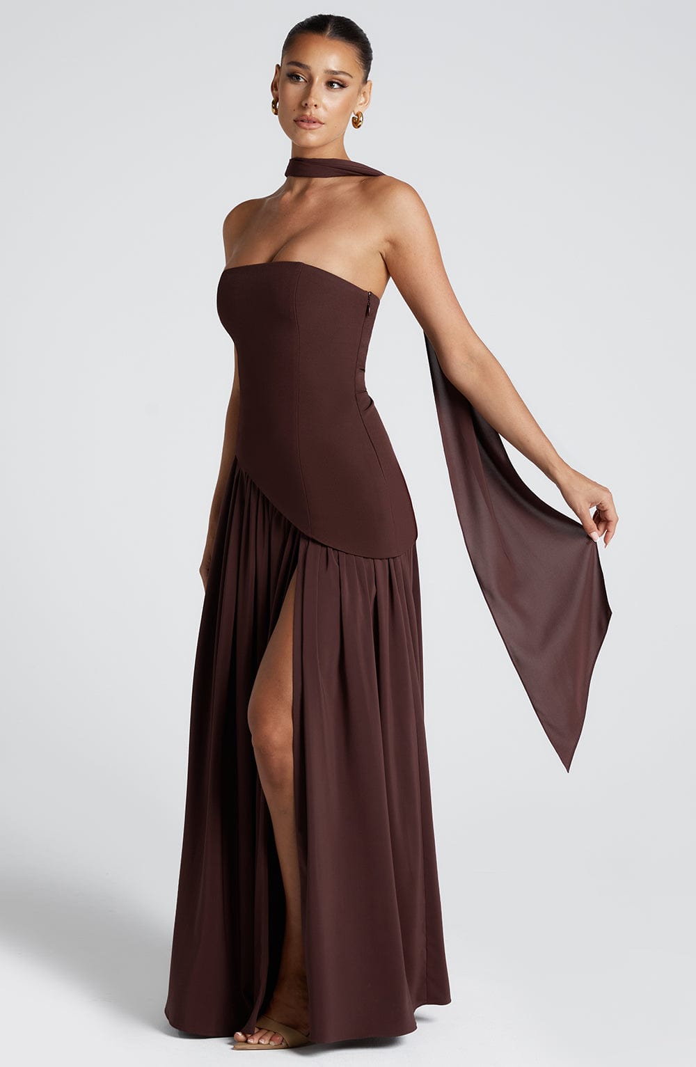 Raina | Crimson Allure Dress