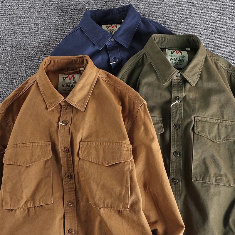 Corsaire | Men’s Long-Sleeve Pocket Shirt