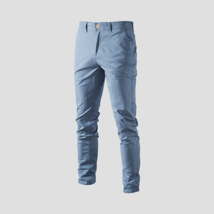 Roventis | Men’s Slim-Fit Chino Trousers