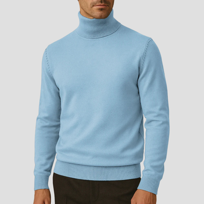 Harlowe | Men’s Slim-Fit Turtleneck Knitted Jumper