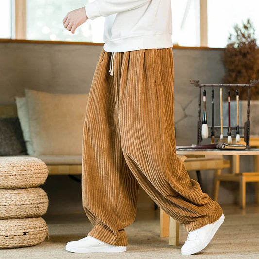 Orvane | Women’s Corduroy Wide-Leg Lounge Pants