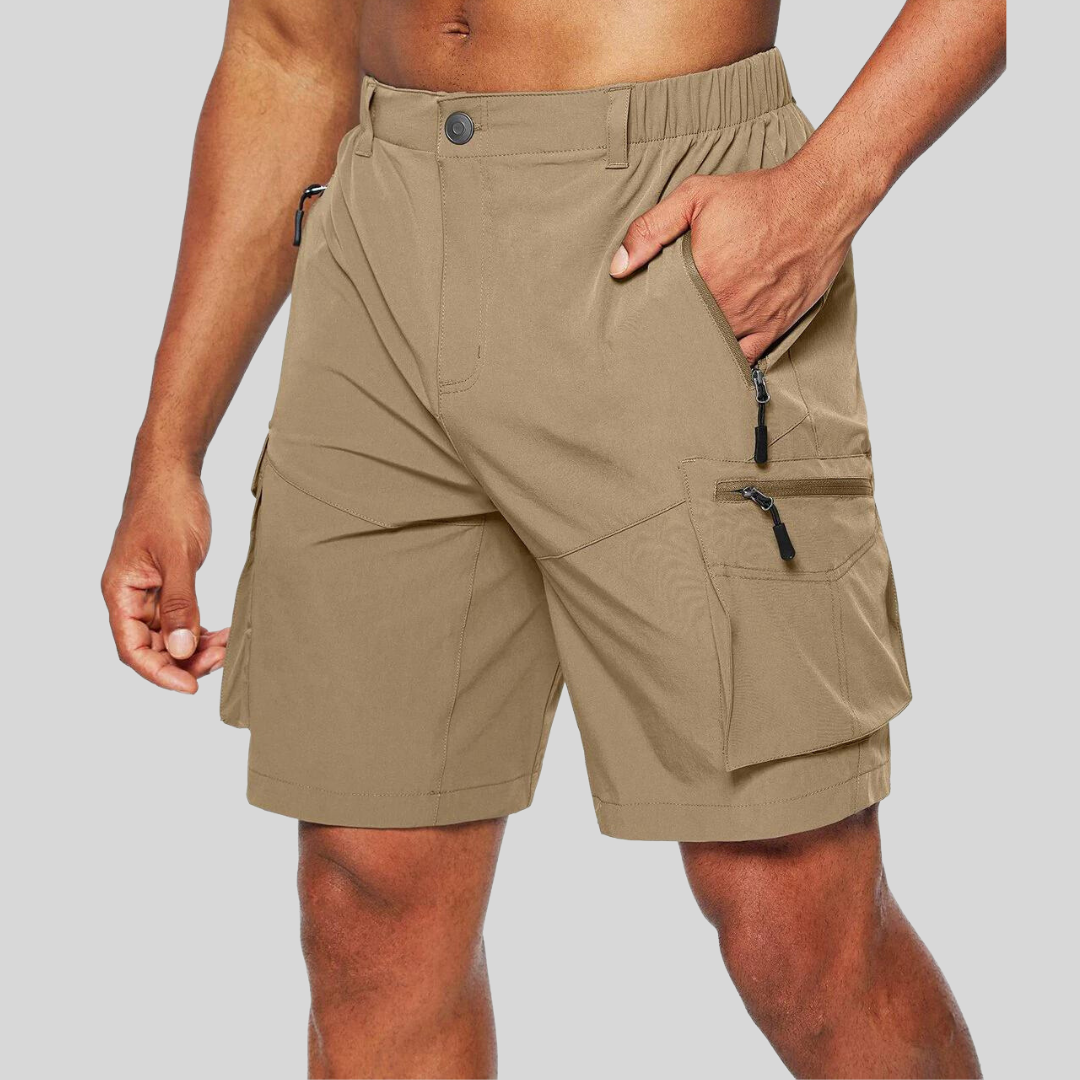 Maddox | Men’s Zip-Pocket Cargo Shorts