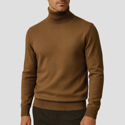 Harlowe | Men’s Slim-Fit Turtleneck Knitted Jumper