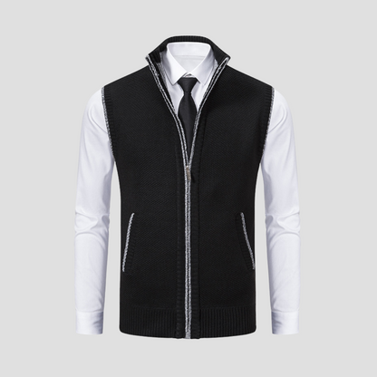 Rheodan | Men’s Knitted Zip Gilet