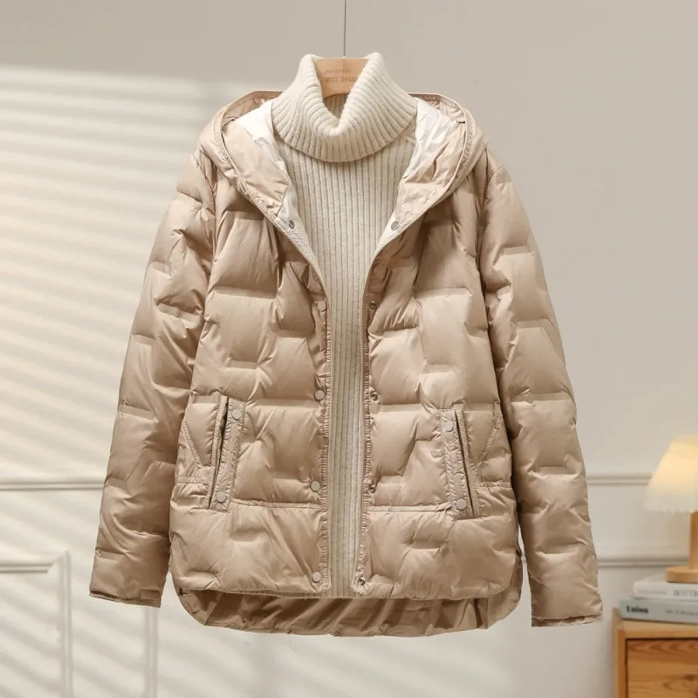 Pavelle | Women’s Duck Down Quilted Puffer Jacket