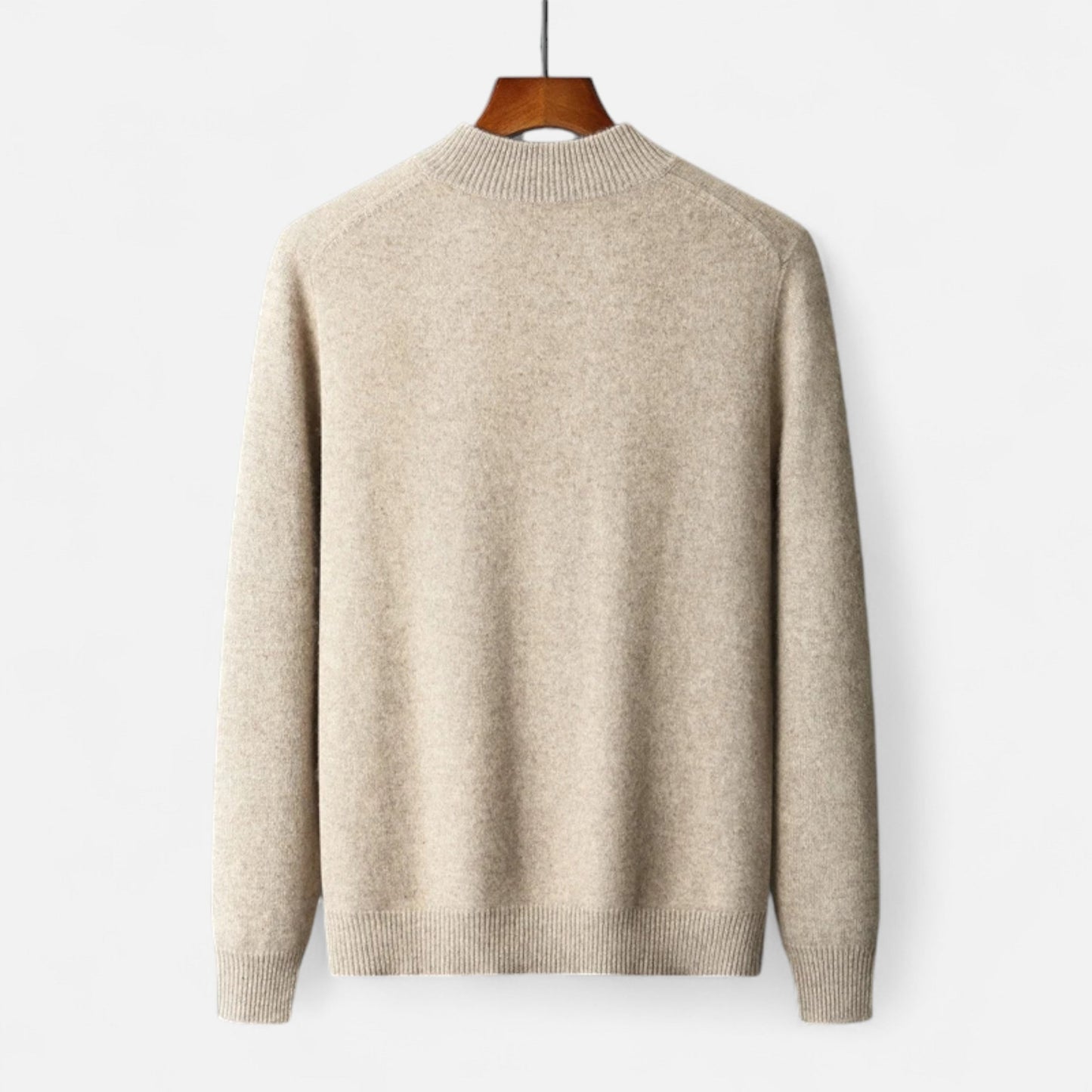 Ravender | Men’s Zipped Merino-Knit Sweater